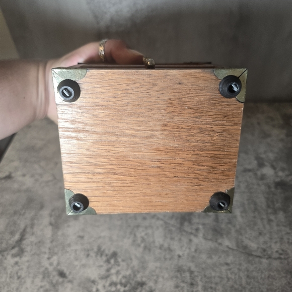 Vintage Catalina Wood Cork Coaster Set - 8 Drawer Coasters In Chest MCM Mid Cent - Picture 5 of 5